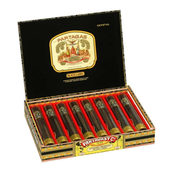Partagas Black Label Crystal Tubo (5.5" x 50)
