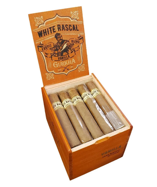 Gurkha Cafe Tabac - White Rascal Robusto (5.0" x 52)