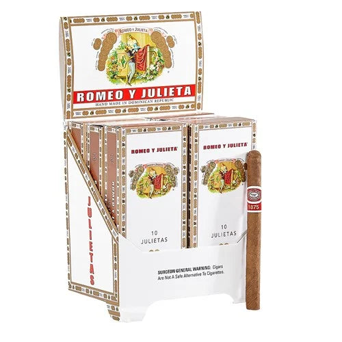 Romeo y Julieta 1875 Julietas Cigarillos (4.8" x 28)