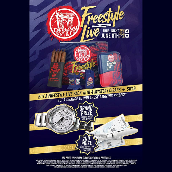 Drew Estate Freestyle Live May 2023 Kit